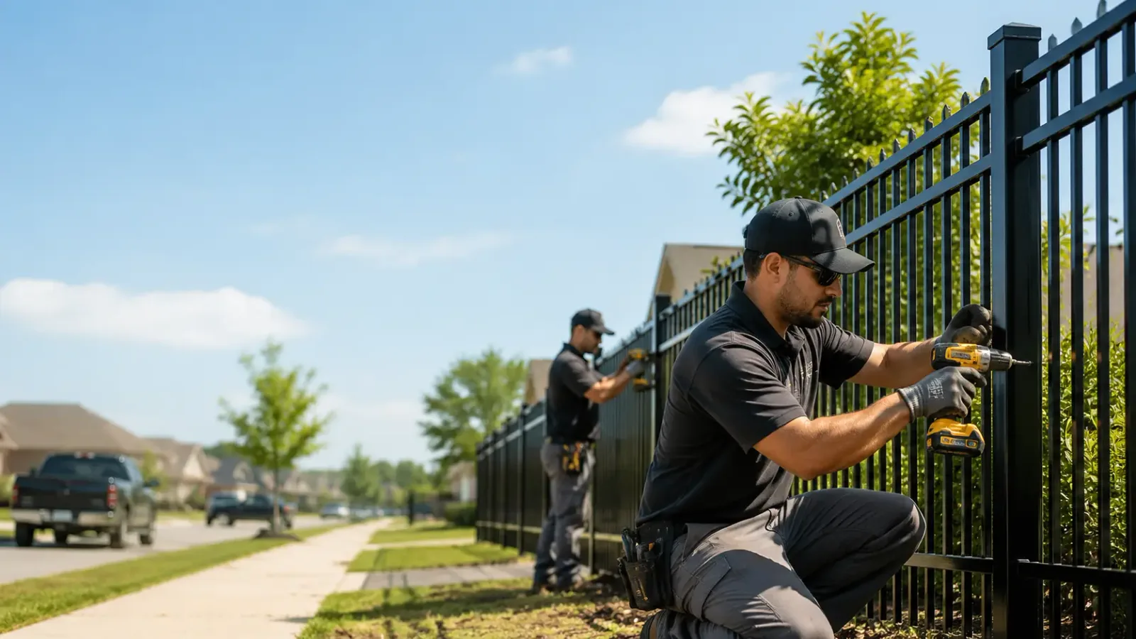 Metal Fence Installation in Chandlers Valley, PA